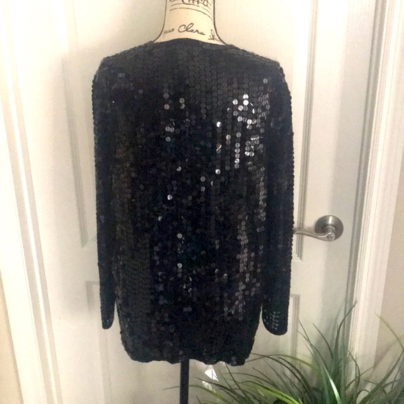 Lime Nite sequined jacket. - Picture 2 of 3